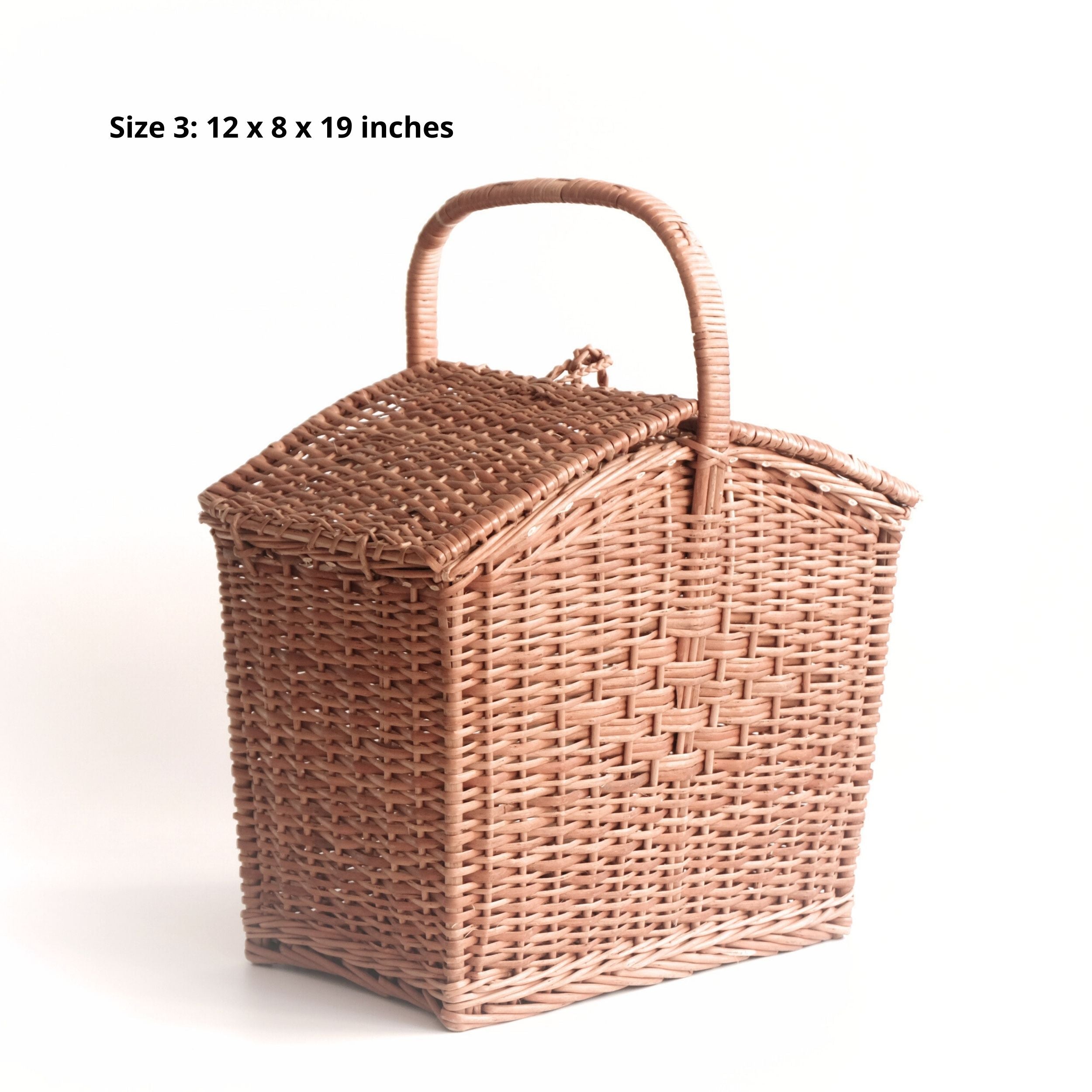 DaisyLife Wicker Picnic Basket