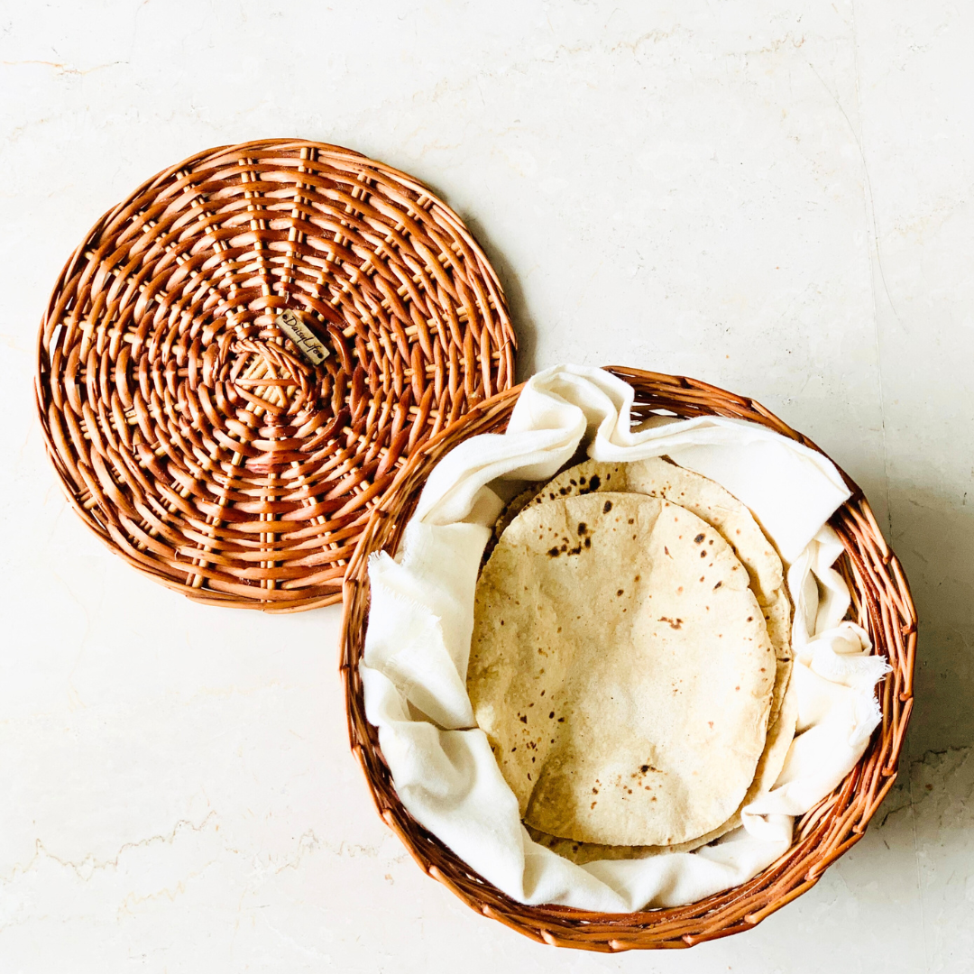 DaisyLife Wicker Roti Basket