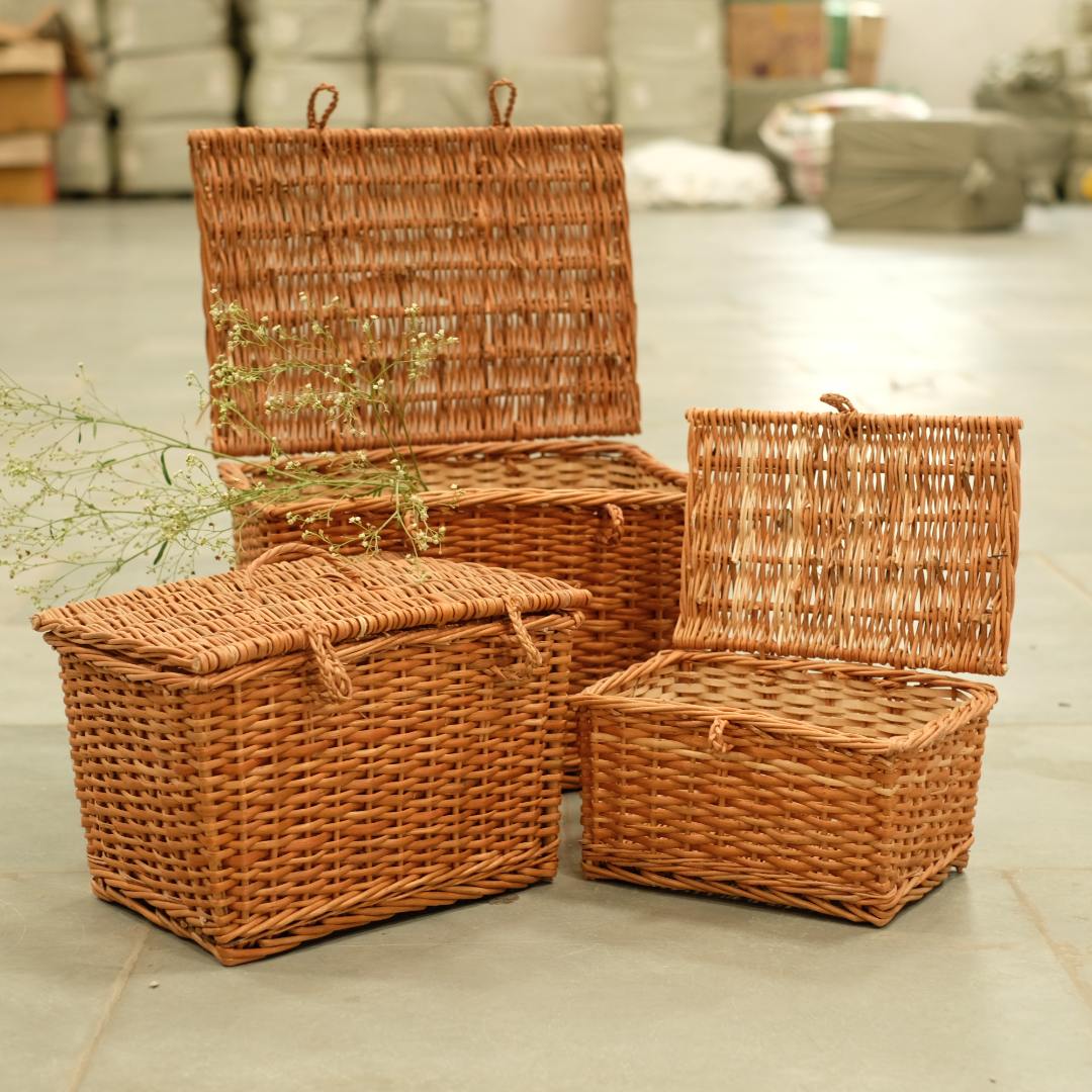 DaisyLife Wicker Tresure Chest